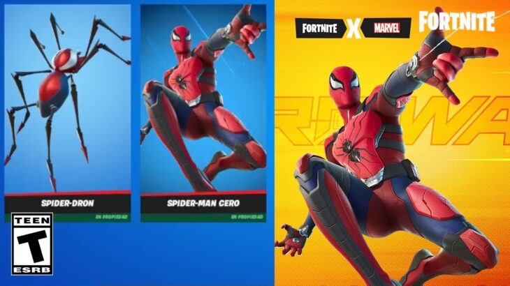 【NEW】スパイダーマン ゼロ  ー アイテムショップ「フォートナイト x Marvel: ゼロウォーズ」フォートナイト チャプタ－３シーズン３【Fortnite】