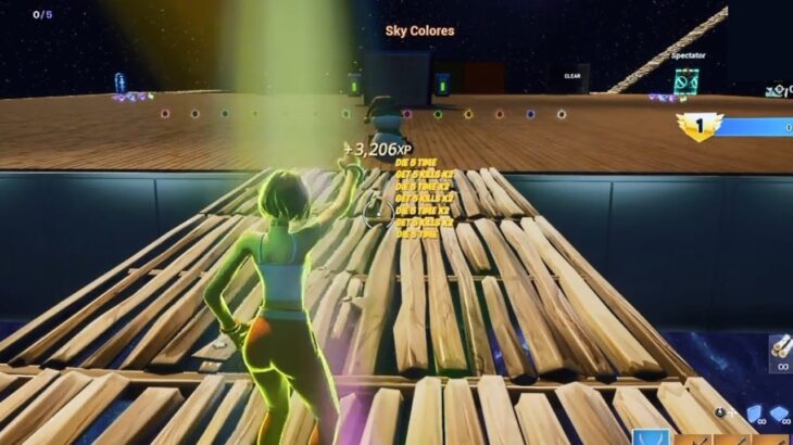 【フォートナイト】簡単なXPグリッチ  XPボタン エモート レベル上げ 裏技/クリエイティブ マップコード【FORTNITE XP GLITCH】