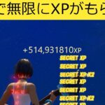 【フォートナイト】放置で無限にXPがもらえる!!簡単にできる経験値稼ぎバグやり方【無限XP】【裏技】