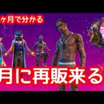 トラヴィススコットの再販は１ヶ月！？　今分かっている最新情報をお伝えしていきます！【最新情報】【リーク情報】　【フォートナイト】【Fortnite 】　　　【再販】【トラヴィススコット】