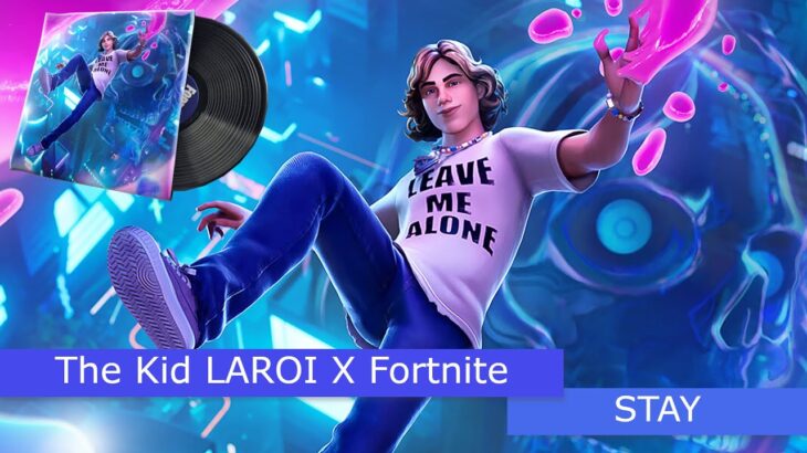 「フォートナイト」STAY「The Kid LAROI X Fortnite」「字幕あり！」