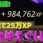 【無限XP】一瞬で25万XP稼げる神マップを1つ紹介します！【フォートナイト/Fortnite】
