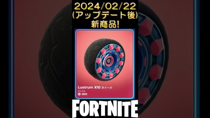 【アイテムショップ】2024/02/22(アップデート後)の新商品！【C5S1】 #フォートナイト #fortnite