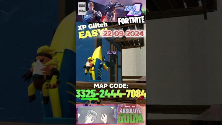 Secret Map Code Gives INFINITE XP in Fortnite